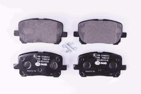 Klocki hamulcowe HELLA 8DB 355 010-221