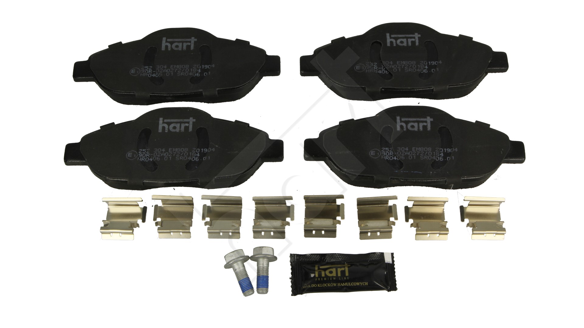 Klocki hamulcowe HART 252 304
