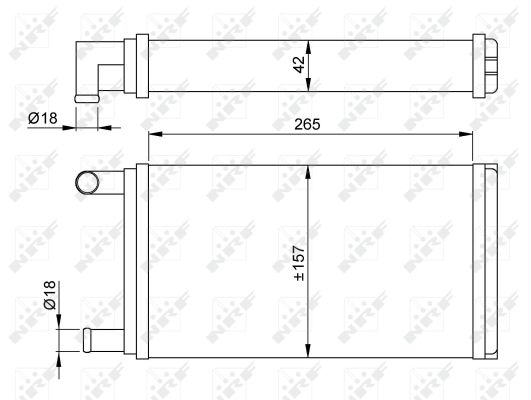 Nagrzewnica NRF 53555