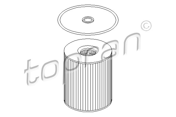 Filtr oleju TOPRAN 500 916