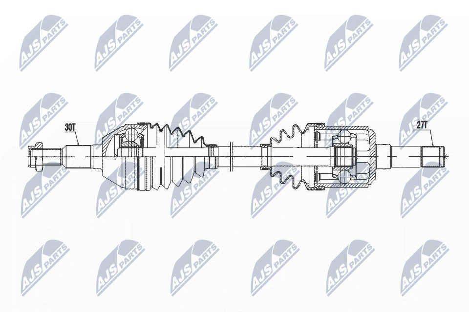 Wał napędowy NTY NPW-PL-145