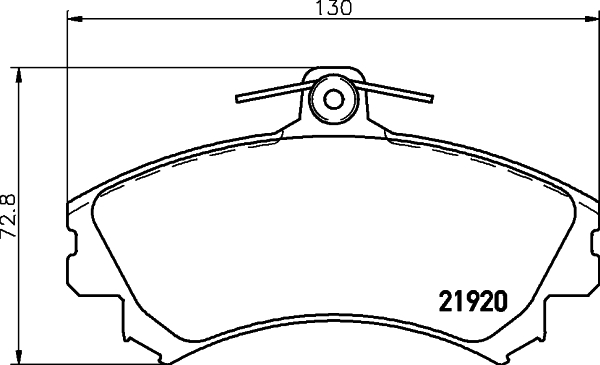 Klocki hamulcowe HELLA PAGID 8DB 355 006-701