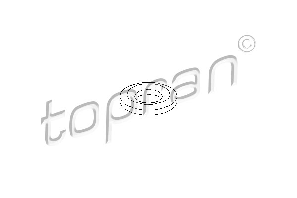 Osłona termiczna układu wtryskowego TOPRAN 401 503