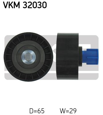 Rolka prowadząca paska osprzętu SKF VKM 32030