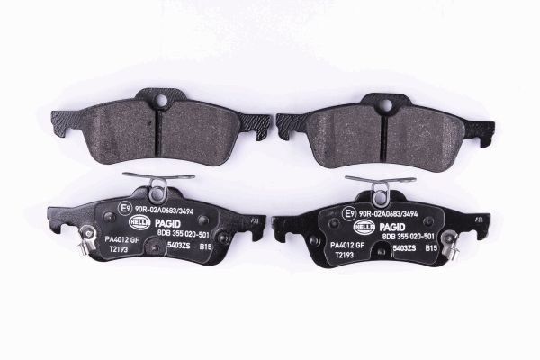 Klocki hamulcowe HELLA 8DB 355 020-501