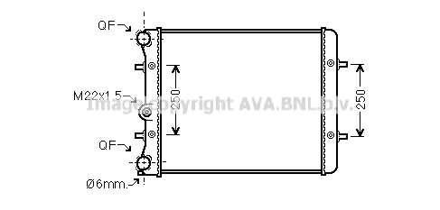 Chłodnica AVA QUALITY COOLING VN2152
