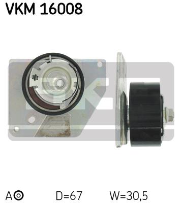 Rolka napinacza paska rozrządu SKF VKM 16008