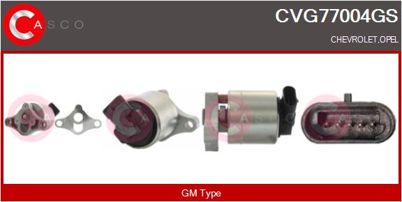 Zawór EGR CASCO CVG77004GS