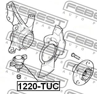 Sworzeń wahacza FEBEST 1220-TUC