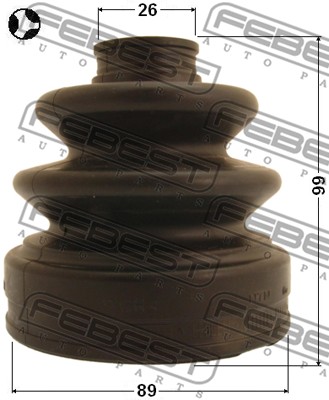 Osłona przegubu FEBEST 0215-Z50T