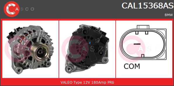 Alternator CASCO CAL15368AS