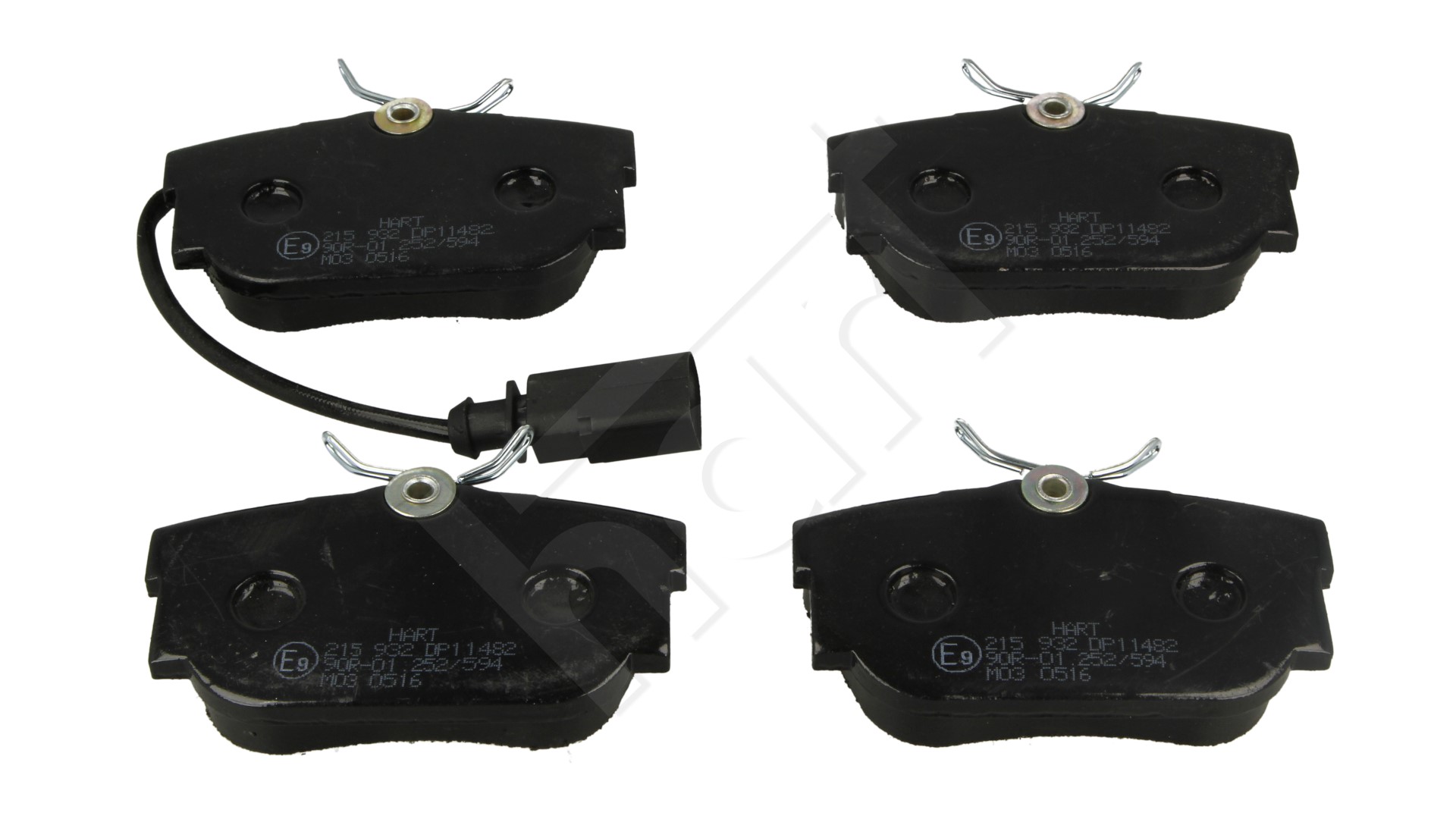 Klocki hamulcowe HART 215 932