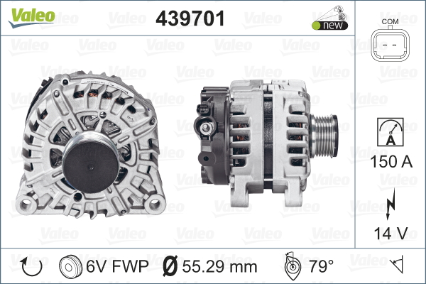 Alternator VALEO 439701