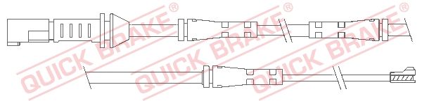 Czujnik zużycia klocków QUICK BRAKE WS 0320 A