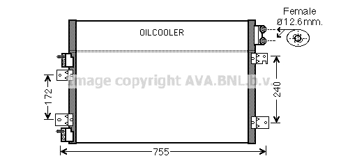Skraplacz klimatyzacji AVA QUALITY COOLING CRA5113
