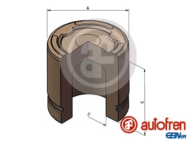 Tłoczek zacisku hamulcowego AUTOFREN SEINSA D025680