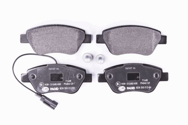 Klocki hamulcowe HELLA 8DB 355 012-841
