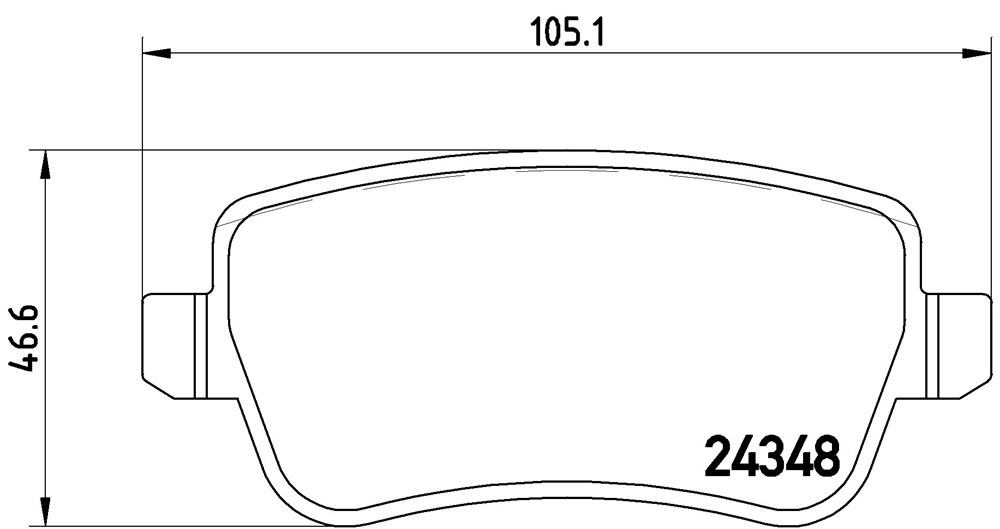 Klocki hamulcowe BREMBO P 23 102