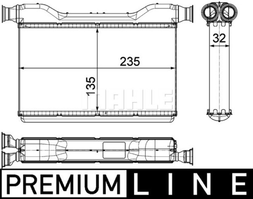 Nagrzewnica MAHLE AH 189 000P
