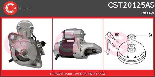 Rozrusznik CASCO CST20125AS