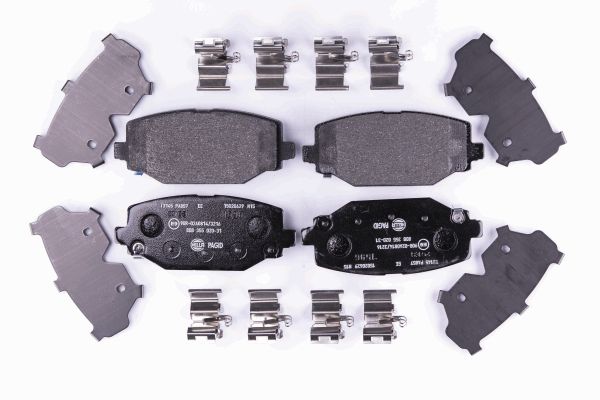 Klocki hamulcowe HELLA 8DB 355 020-311