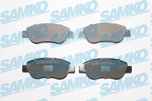 Klocki hamulcowe SAMKO 5SP1491