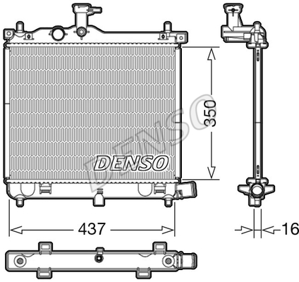 Chłodnica DENSO DRM41009
