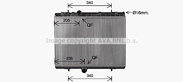Chłodnica AVA QUALITY COOLING CN2334
