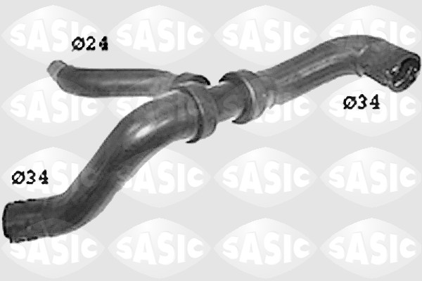 Przewód układu chłodzenia SASIC SWH6625