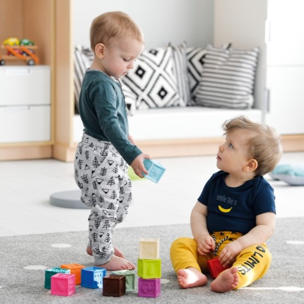 Schaumstoff-Bausteine Bunter-Mix als Set – smarter kiddies
