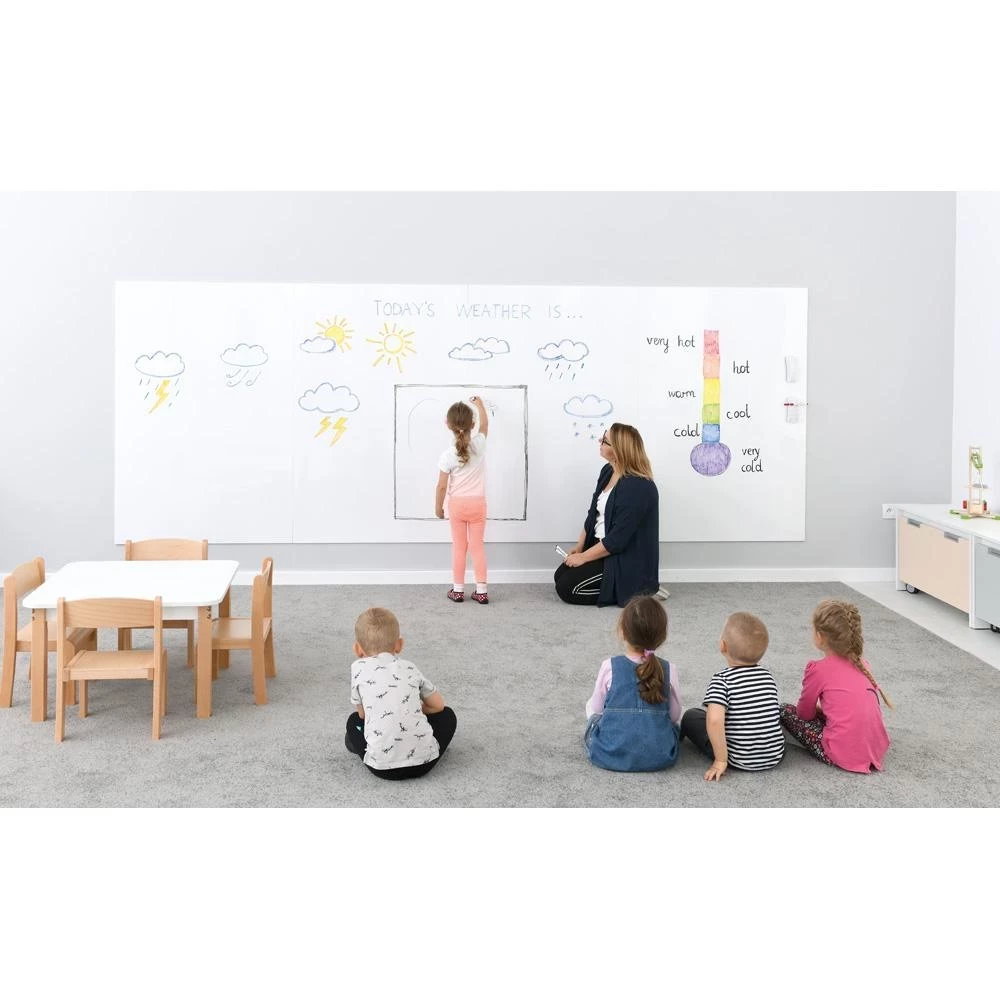 Magnettafeln als rahmenlose Whiteboards für Kindergarten und Hort |  Online-Shop insGraf