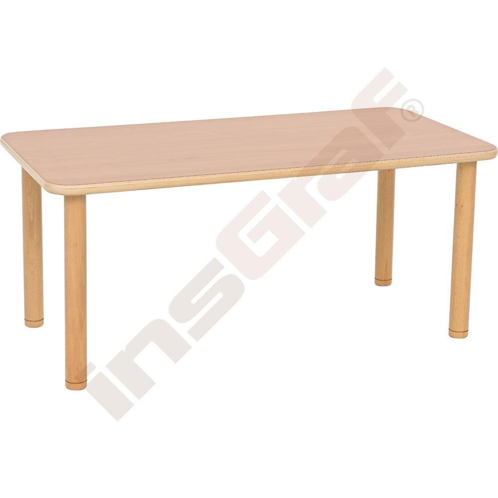 Flexi Rechteckiger Tisch 120 x 60 cm, hvstb. 40-58 cm, Buche | 098425 |  Online-Shop insGraf