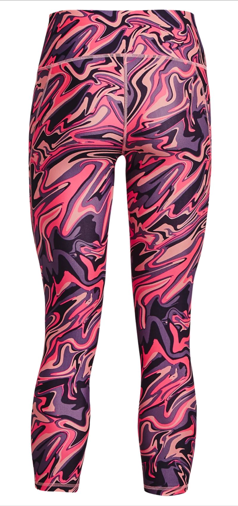 UNDER ARMOUR Women's No-Slip Waistband Printed Ankle Leggings NWT