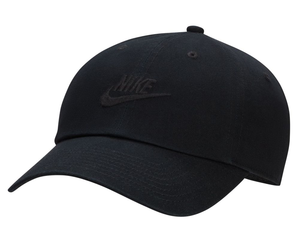 Nike Club Unstructured Futura Washed Cap Black FB5368-011