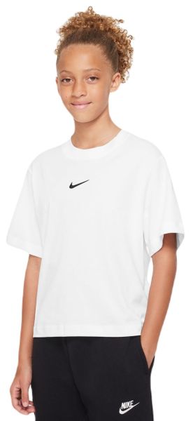 girls white nike shirt