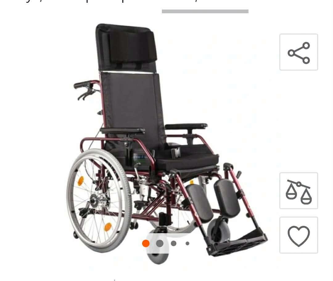 Osobie w trudnej sytuacji materialnej i w pilnej potrzebie oddam nowy wózek inwalidzki jak na załączonych zdjęciach.