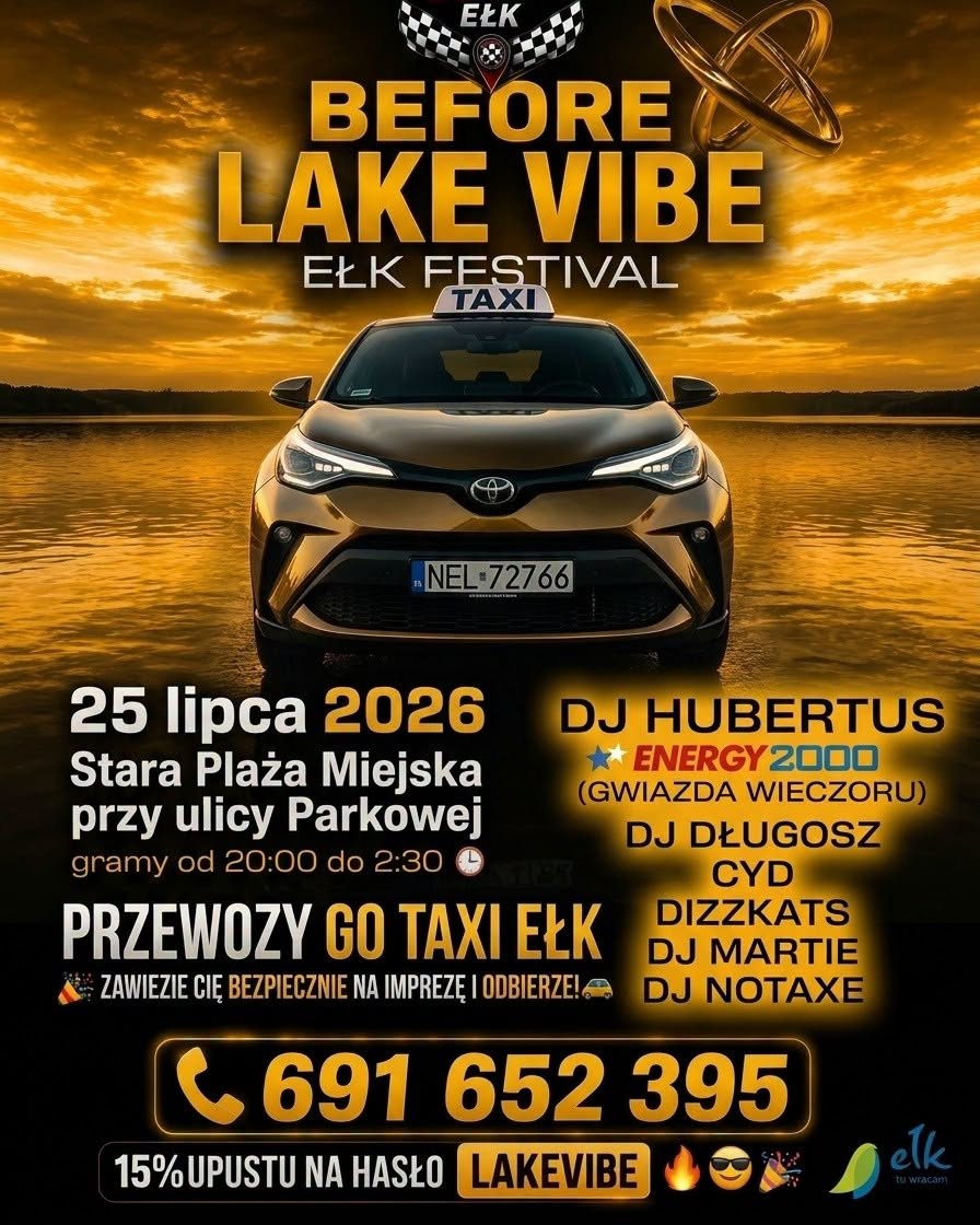 ☎️ 691 652 395
🔥 15% RABATU na hasło 👉LAKEVIBE 🎶
📲 Zadzwoń – na pewno się dogadamy! 🤝