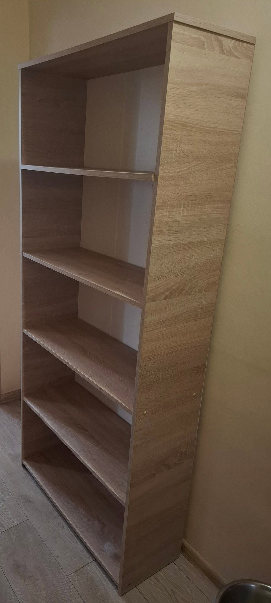 Sprzedam regał dąb sonoma 180x80x30 stan idealny tel. 694 086 407
