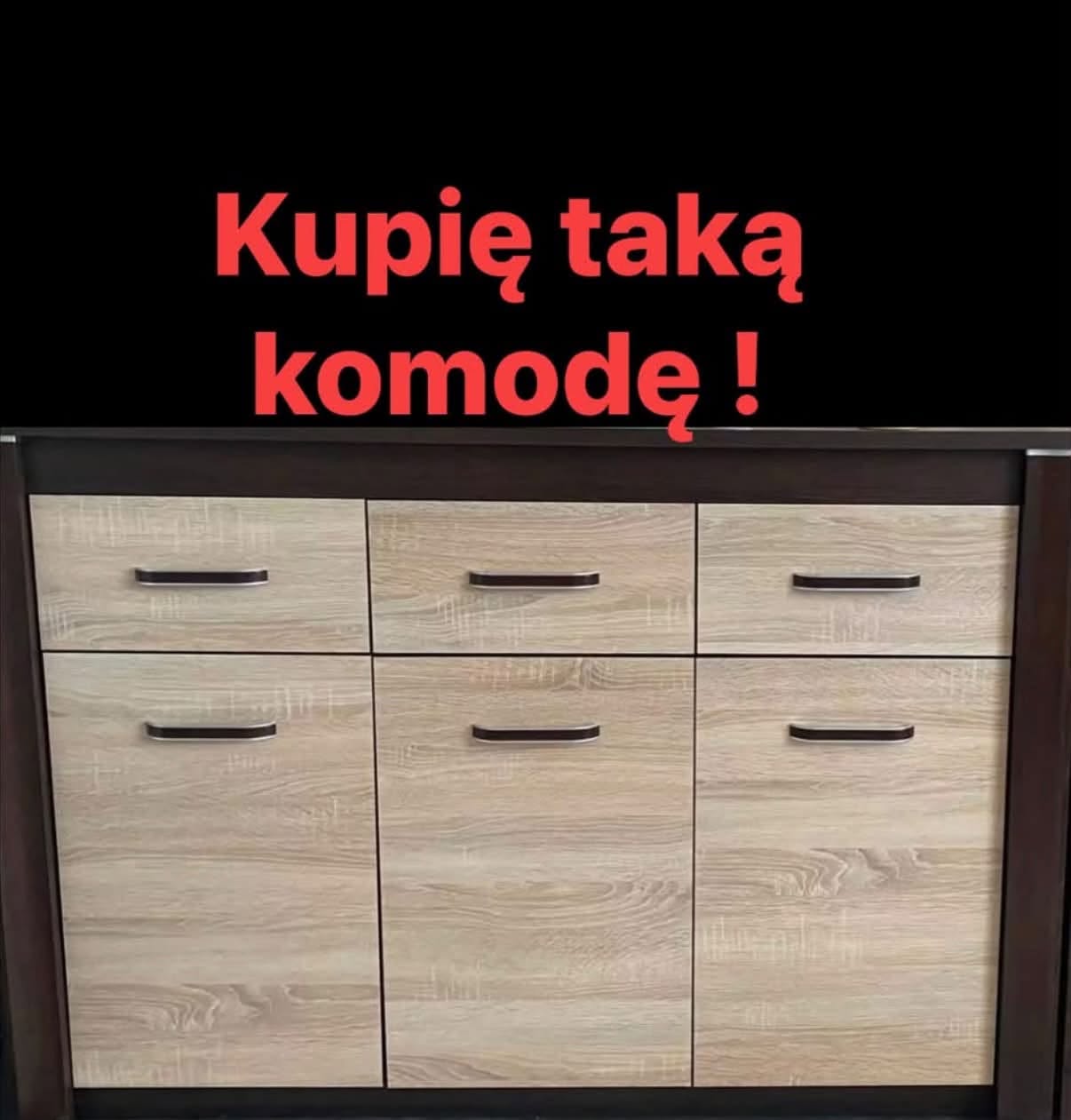 Kupię taka komoda bądź szafę z tego kompletu !