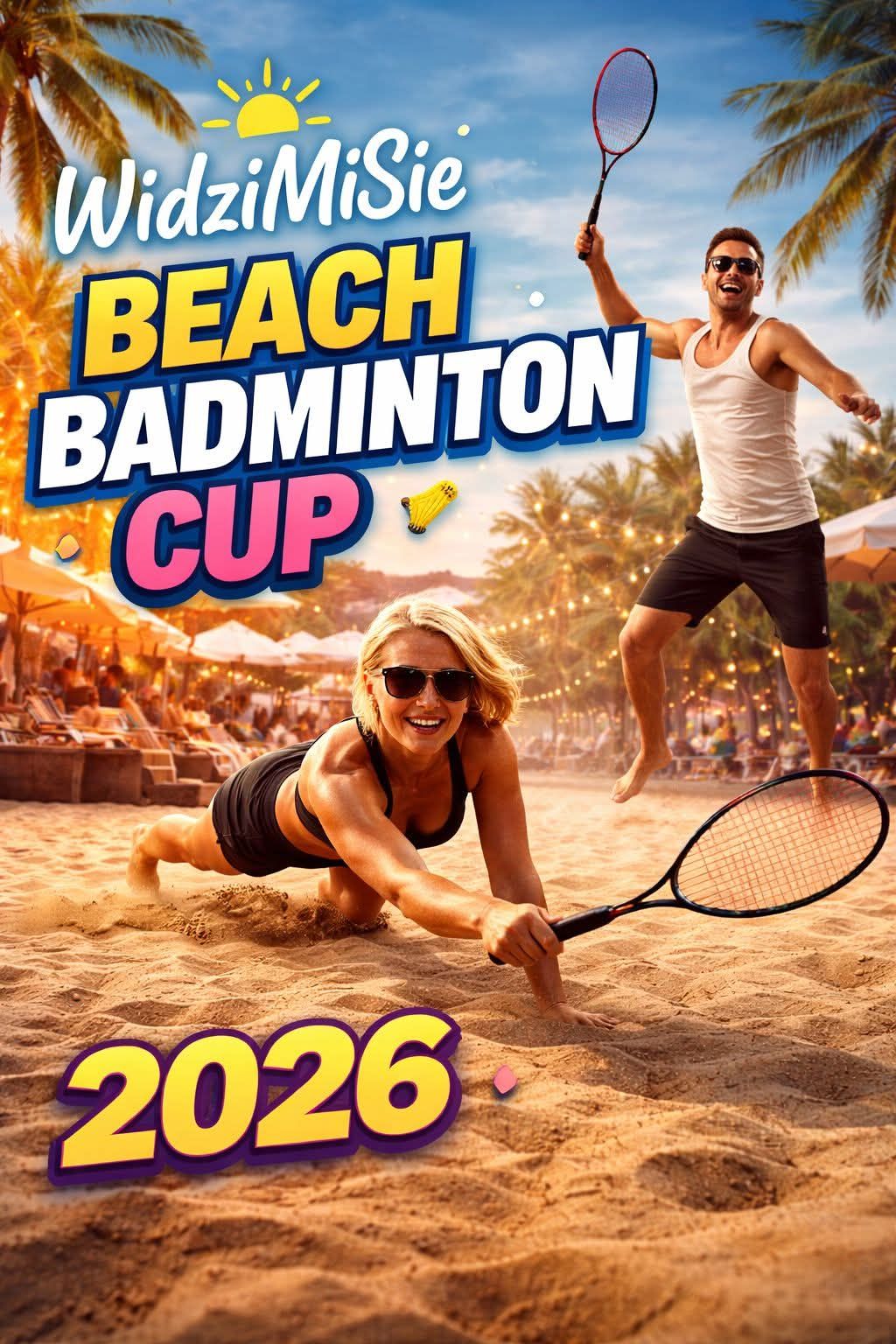 Szukam Pani do pary 

🌴🏸 WidziMiSie Beach Badminton Cup 2026 STARTUJE! 🏸🌴

📅 7.07 odpalamy turniej, który robi lato!

Dwa dni słońca, piachu, śmiechu i zdrowej rywalizacji — dokładnie tak, jak lubimy 😎

👉 7 lipca 2026 - Dzień 1 – faza grupowa
👉 8 lipca 2026 - Dzień 2 – finały i walka o wszystko

To nie jest sztywny turniej…
👉 to rodzinny klimat, emocje i wspólna zabawa ❤️

💥 Tylko 12 par – kto pierwszy, ten gra!
💸 Wpisowe: 50 zł / para

🎁 Nagrody? Będą.
⚖️ Sędzia? Będzie. 😄
🔥 Klimat? Będzie.
🍻 WidziMiSie? No pewnie, że będzie!

Zbieraj swoją ekipę (partner, żona, brat, kumpel – bez spiny 😄)
i wpadaj na piach pokazać co potrafisz!

👉 Zgłoszenia na biuro@7visions.pl - prześlemy regulamin i powiemy o szczegółach

Tu się nie siedzi. Tu się gra. 🏸🔥