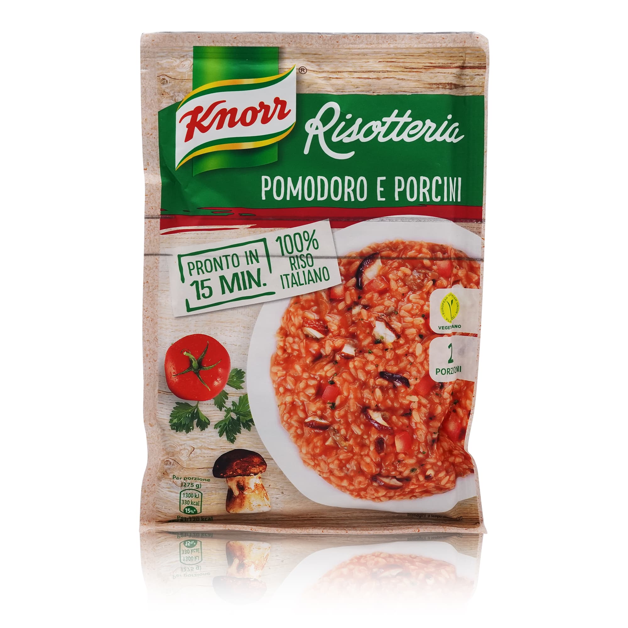 KNORR Risotto Pomodoro e Porcini/Risotto Tomaten und Steinpilze