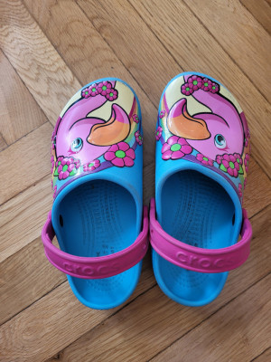 Crocs ( J 2 ) EU: (33-34) Dł. wkładki 19,5cm.