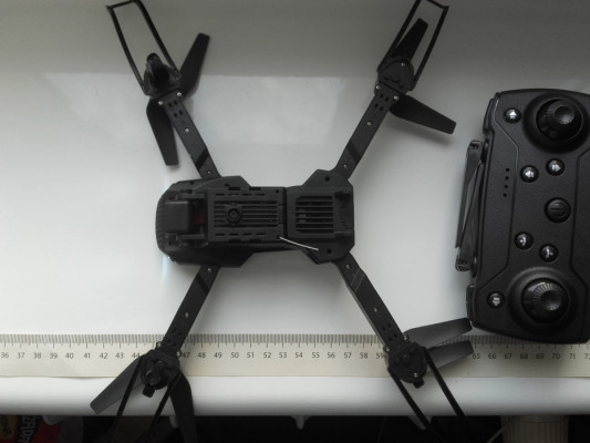 Dron składany E88pro, z 2xkamerą i podglądem na smartfonie FPV, 02