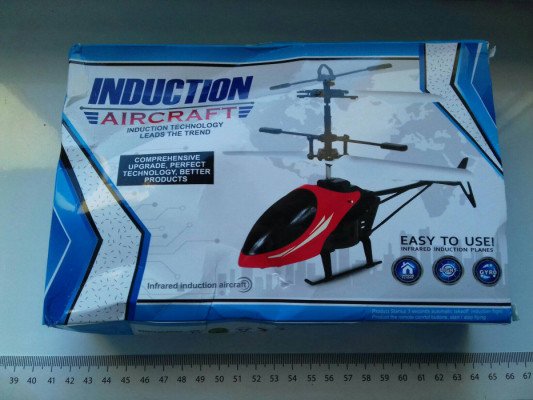 Zabawka elektryczna Helikopter Fakon RC, czujnik zbliżeniowy, pilot na