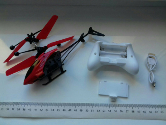 Zabawka elektryczna Helikopter Fakon RC, czujnik zbliżeniowy, pilot na