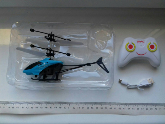 Sprzedam:  Zabawka Helikopter Fakon RC, czujnik zbliżeniowy, pilot na