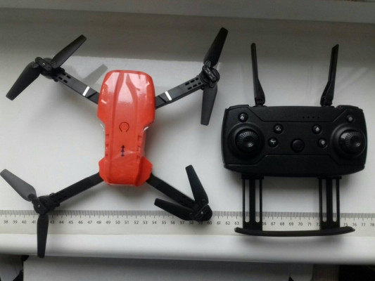 Dron składany E99pro, z 2xkamerą i podglądem na smartfonie FPV, kolor