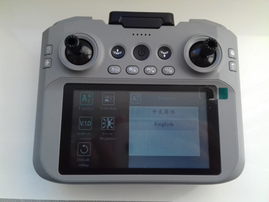 Dron K100 Max mini, WiFi FPV LCD 4,3 fotografia lotnicza, 2x aparat, a
