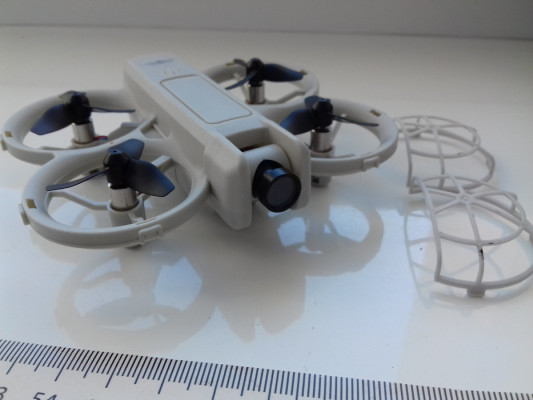 Dron KF600, WiFi FPV LCD 2,4 fotografia lotnicza, 2x aparat, aplikacja