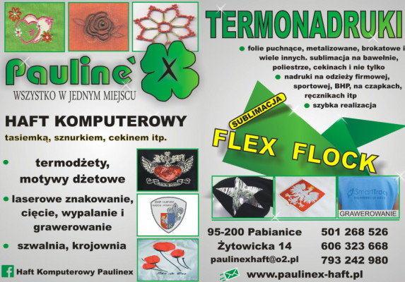 Naszywki na zamówienie, naszywki haftowane, naprasowanki, łaty termo